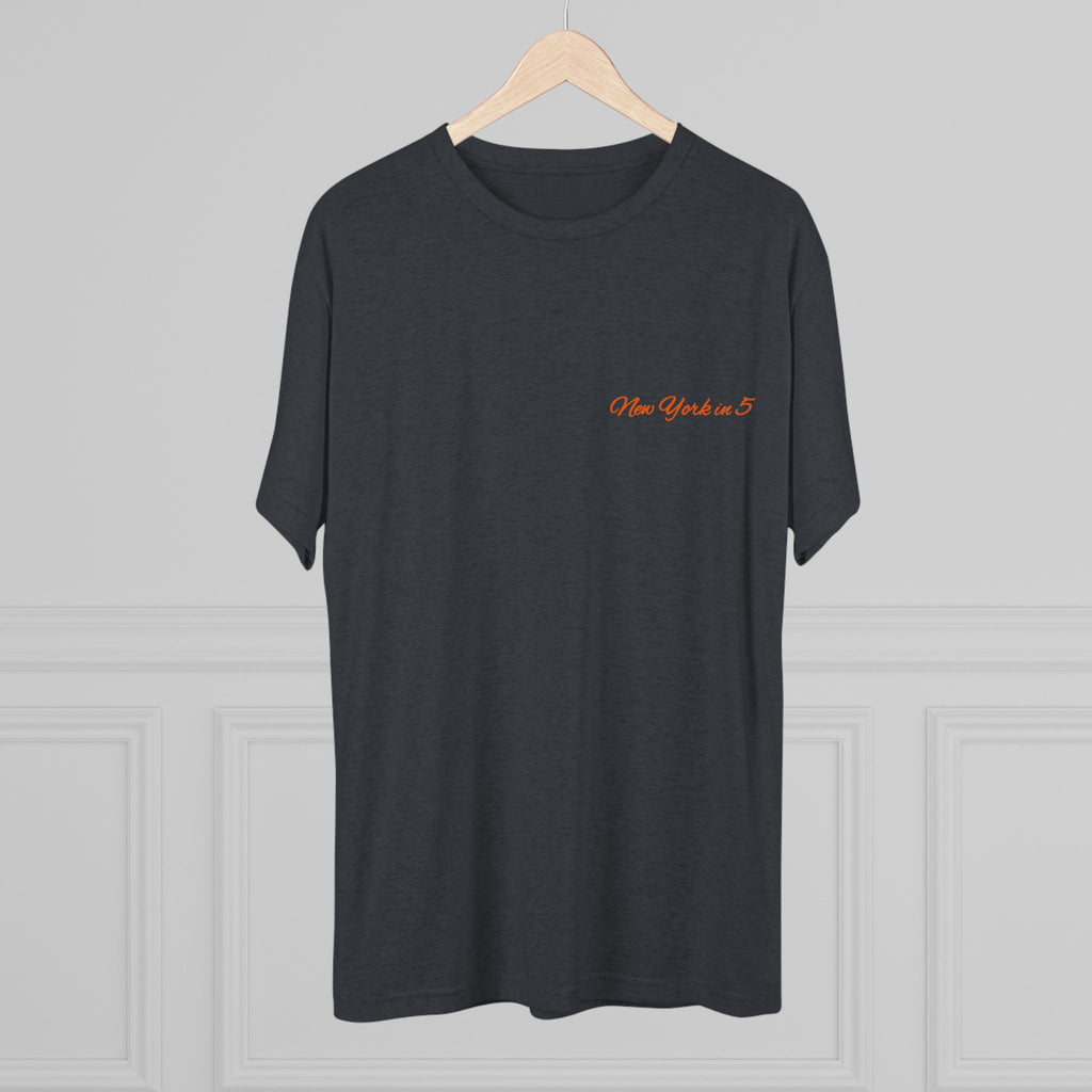 New York in 5 - Heathered Triblend