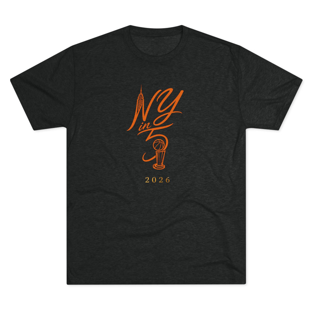 NY in 5 - Heathered Triblend