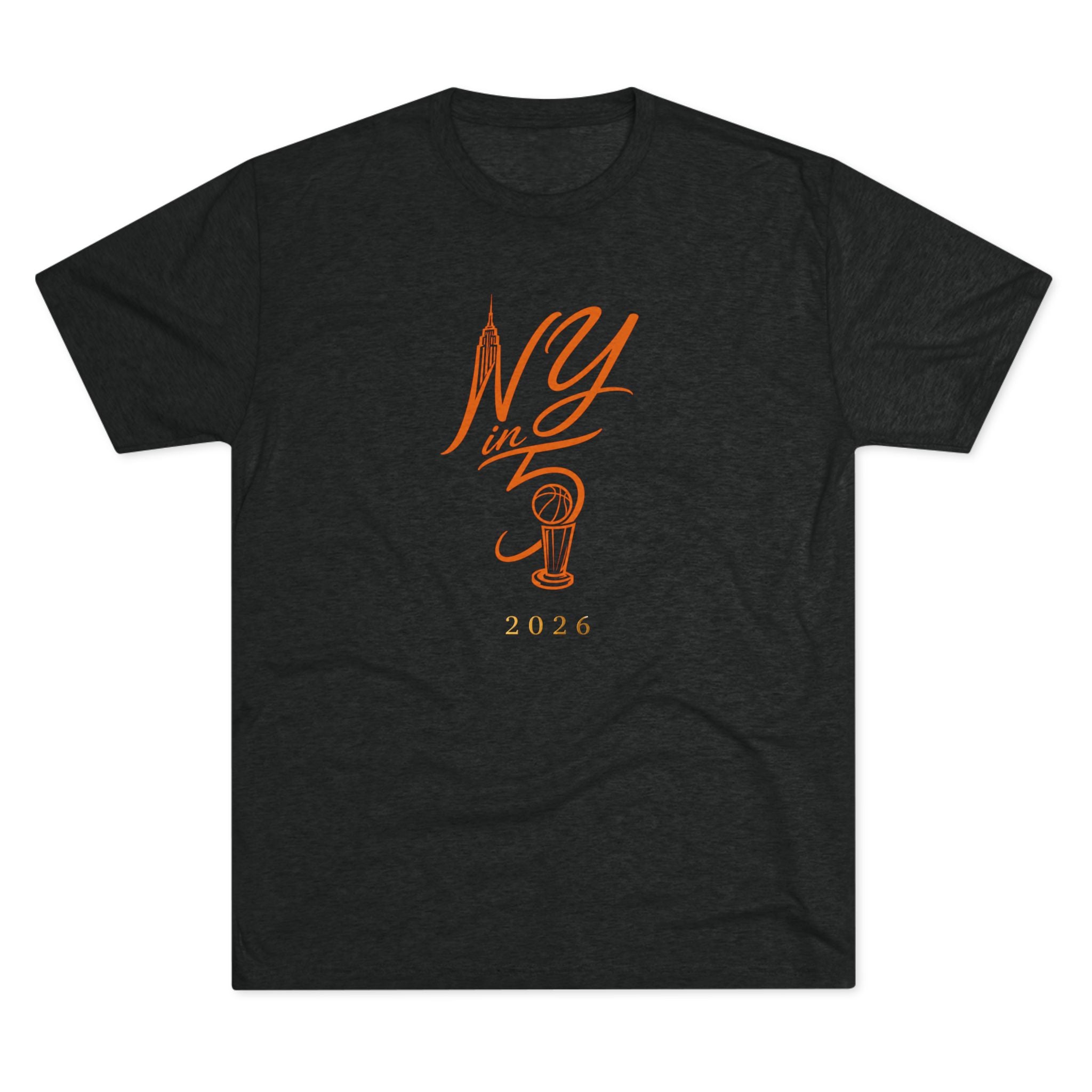 NY in 5 - Heathered Triblend
