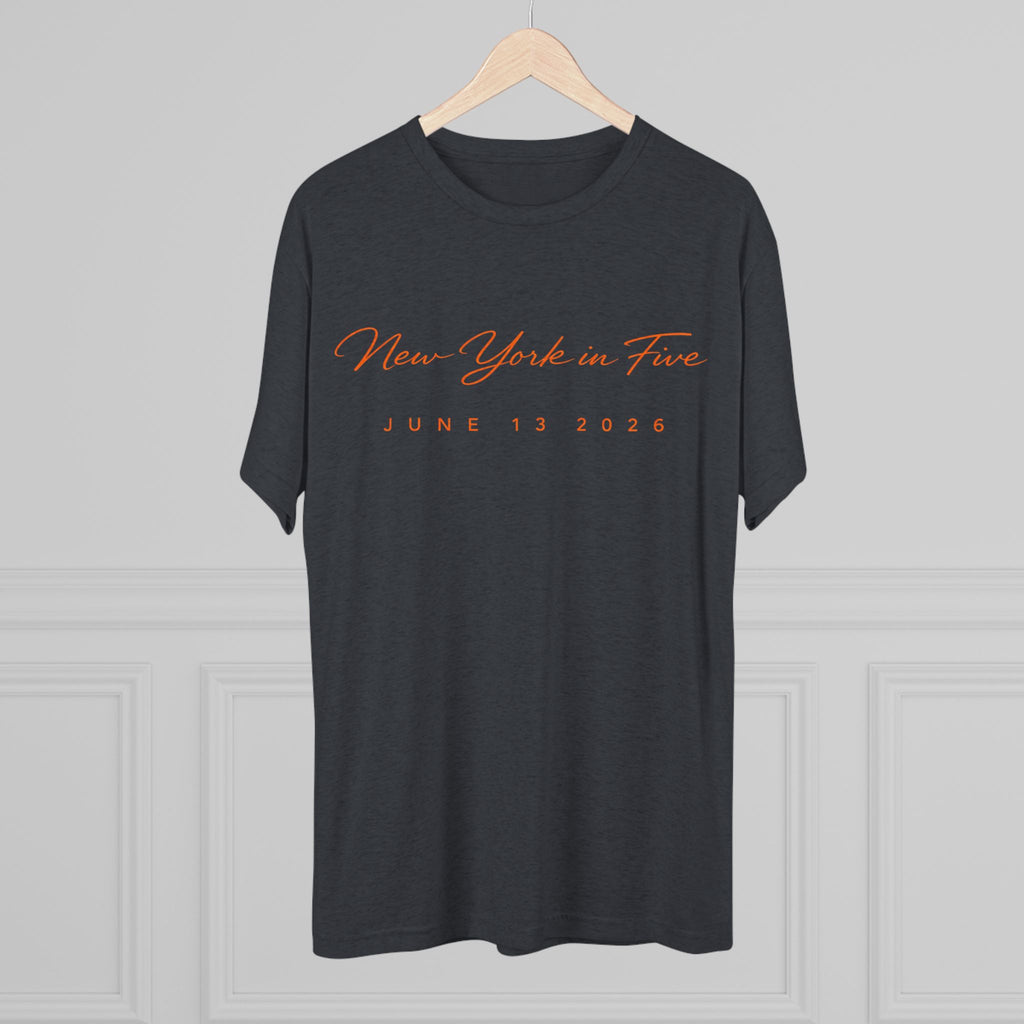 New York in Five - Heathered Triblend