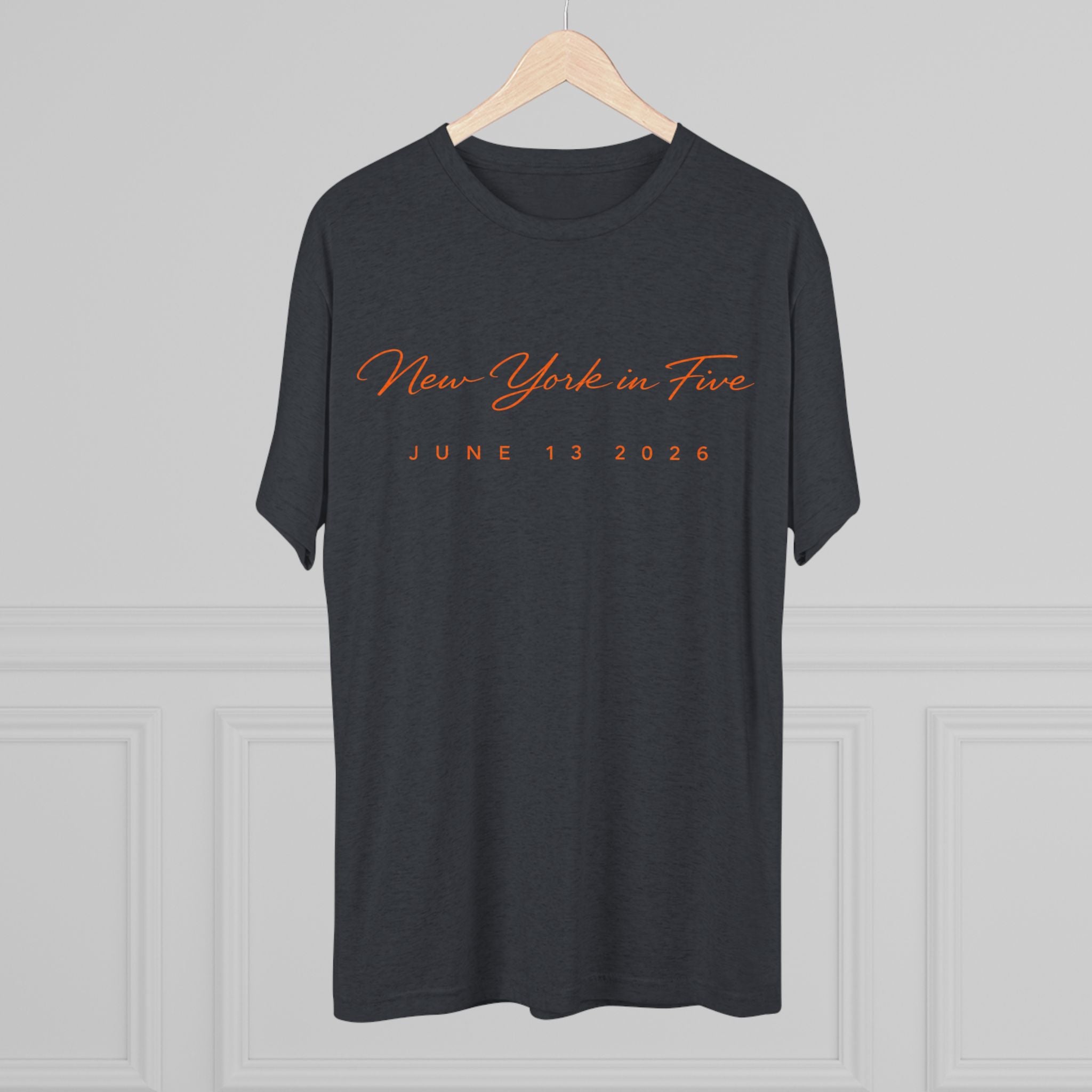 New York in Five - Heathered Triblend