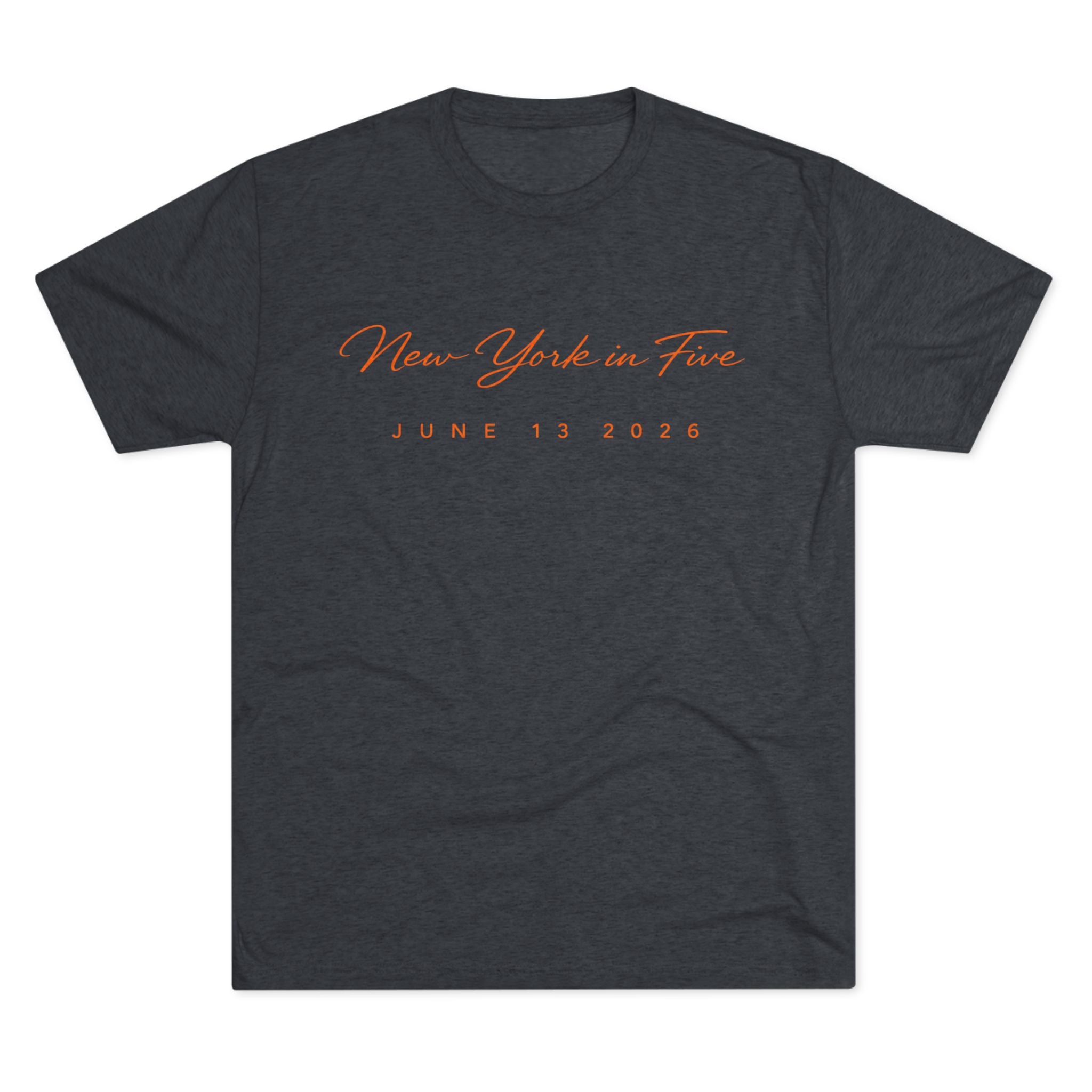 New York in Five - Heathered Triblend