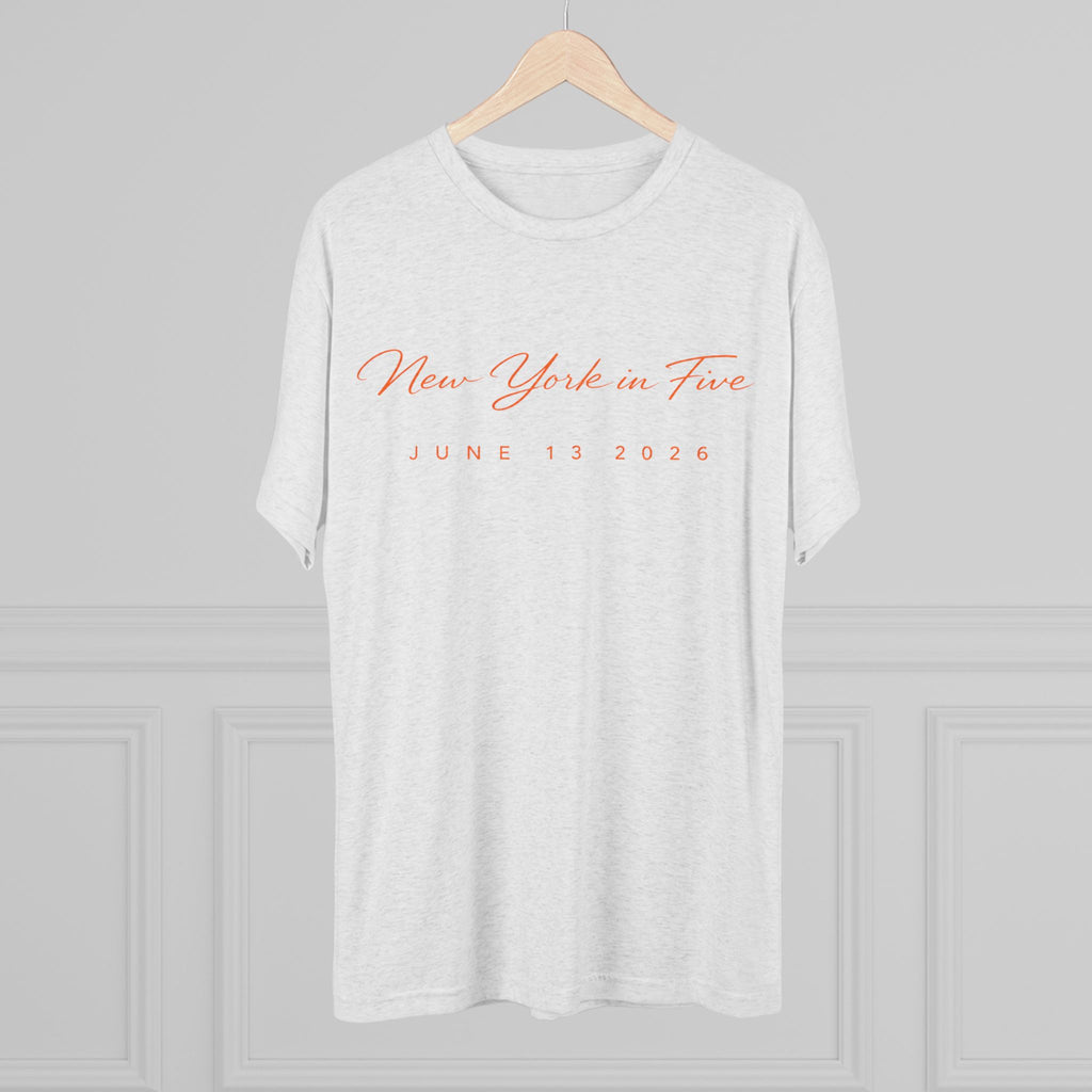 New York in Five - Heathered Triblend