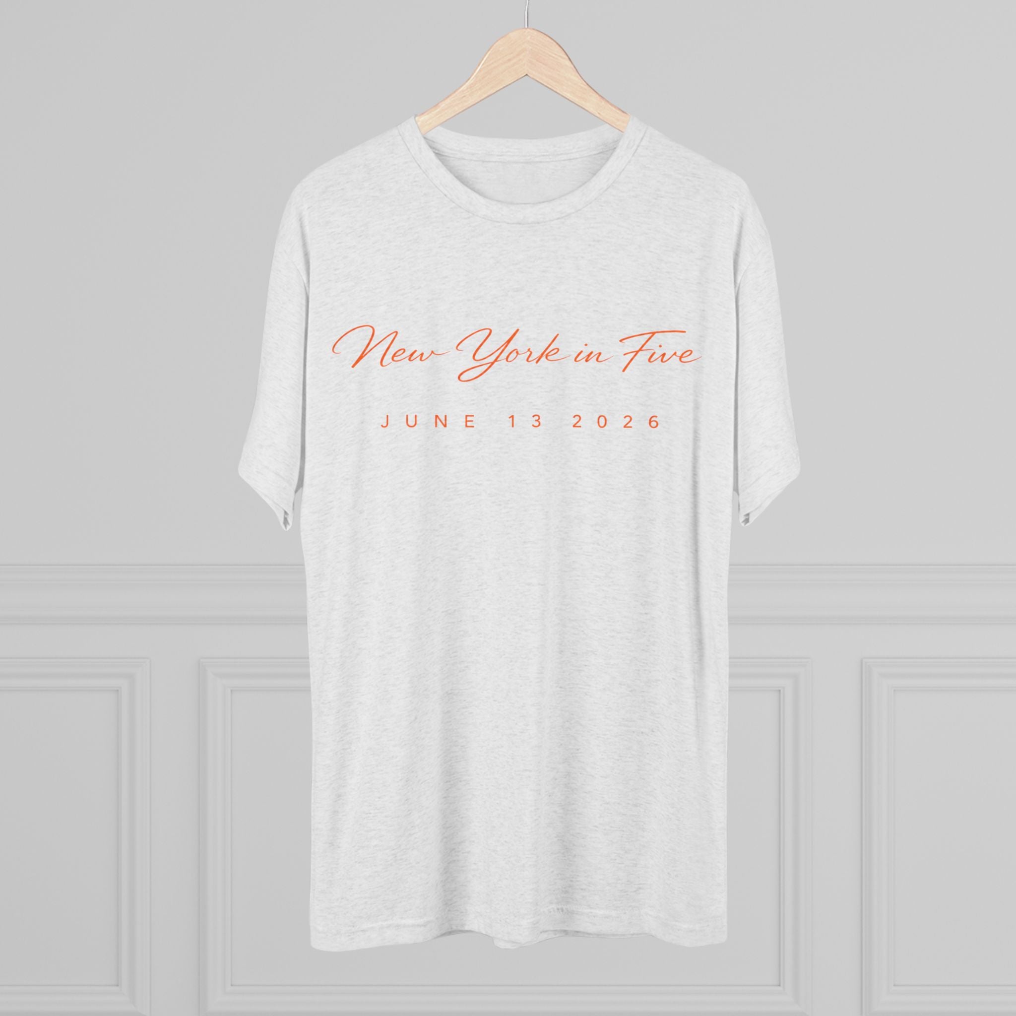 New York in Five - Heathered Triblend