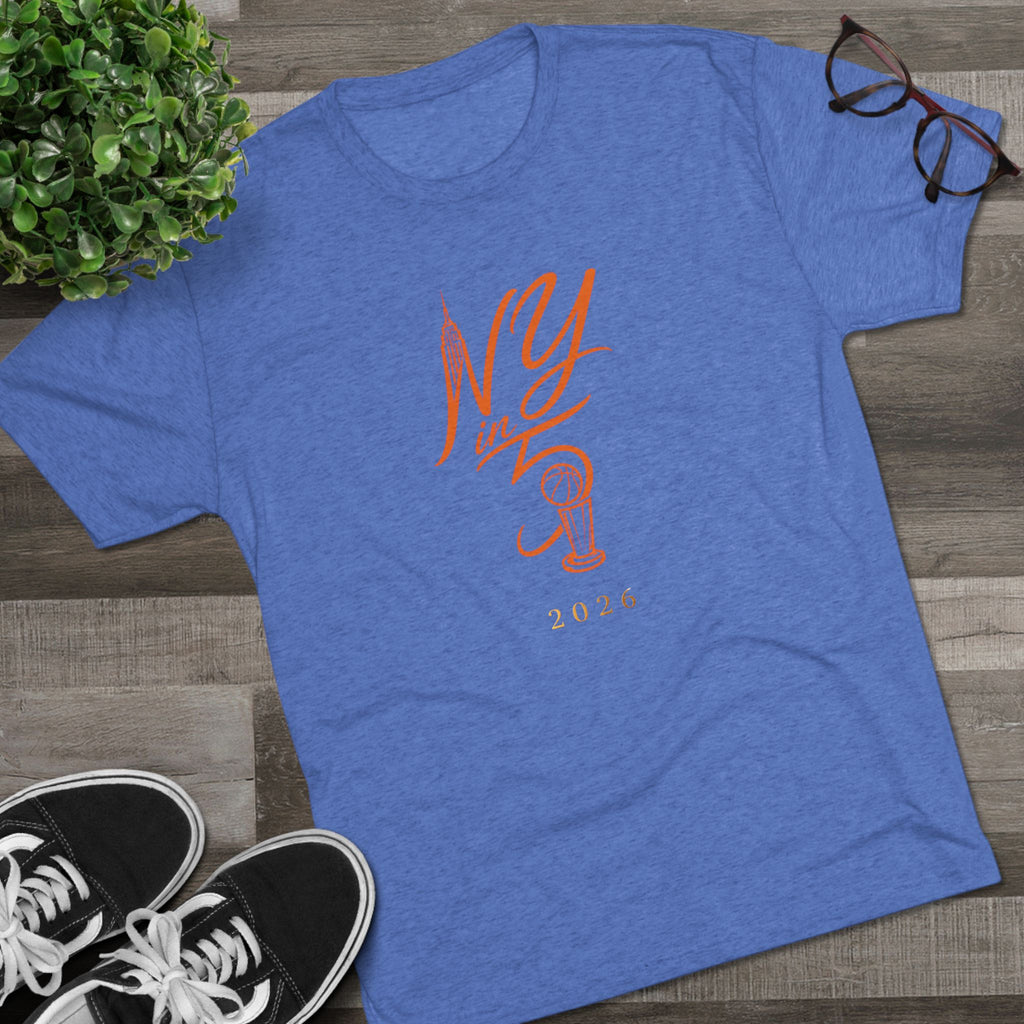 NY in 5 - Heathered Triblend