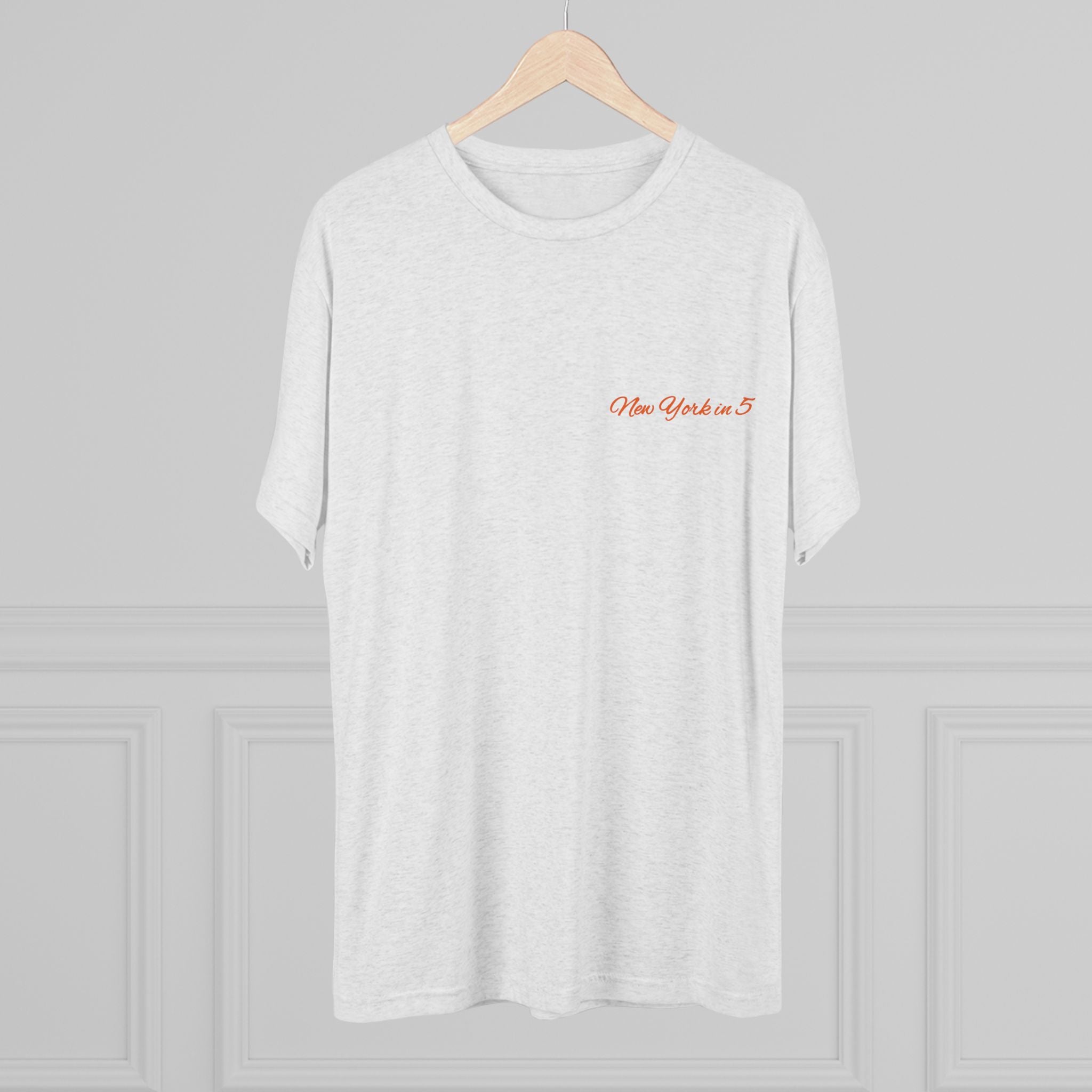 New York in 5 - Heathered Triblend