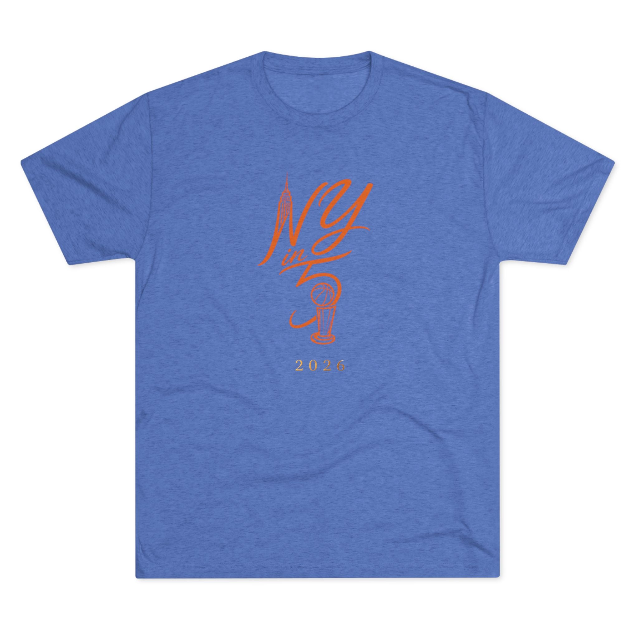NY in 5 - Heathered Triblend