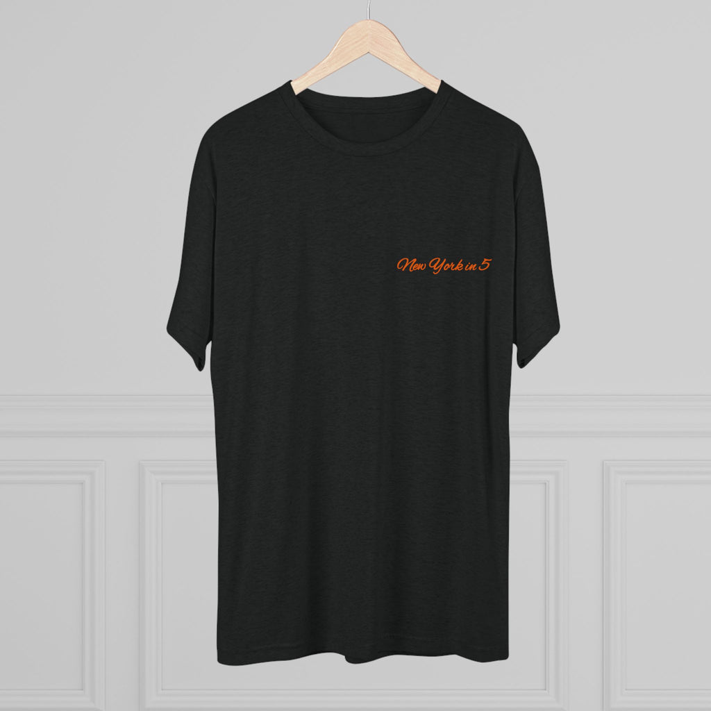 New York in 5 - Heathered Triblend