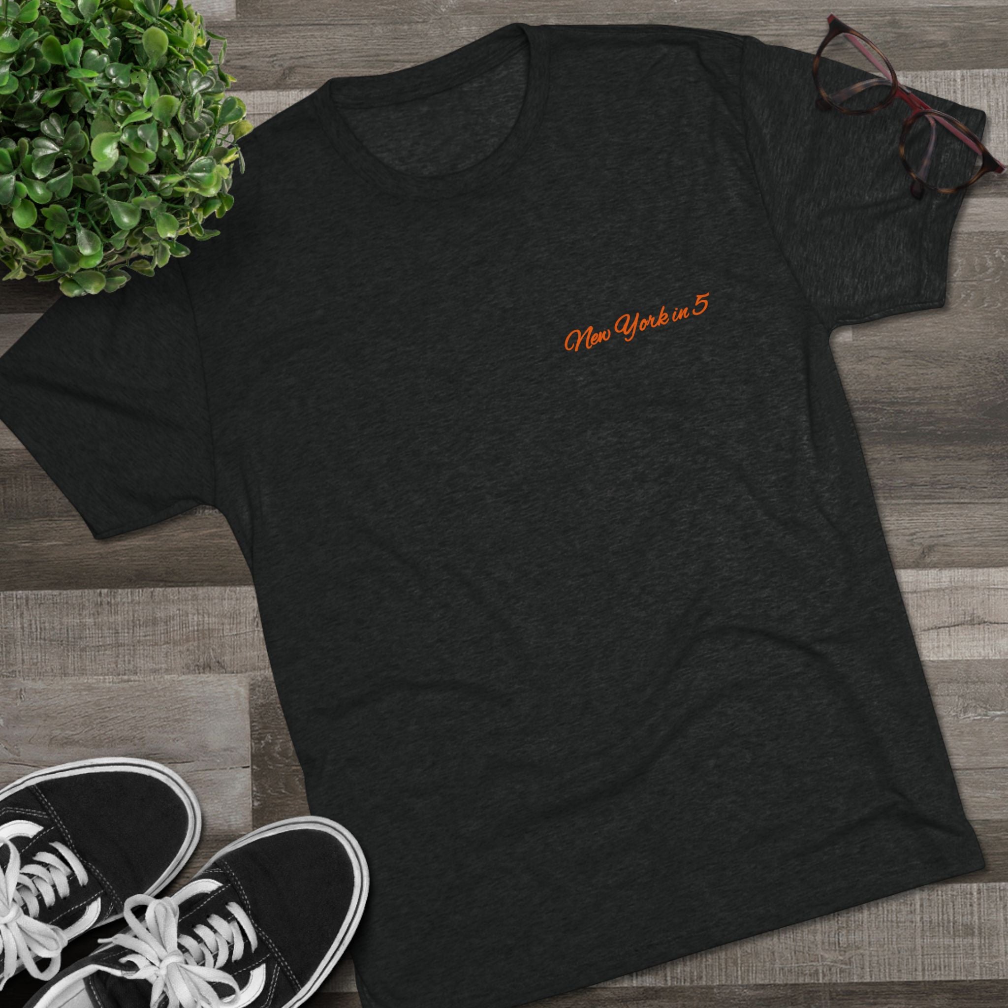 New York in 5 - Heathered Triblend