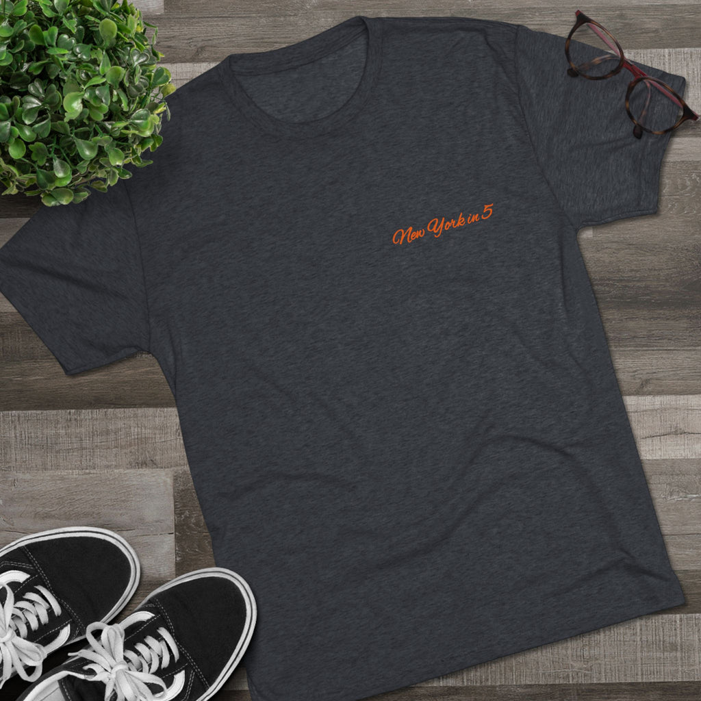 New York in 5 - Heathered Triblend