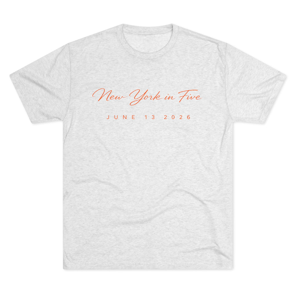 New York in Five - Heathered Triblend