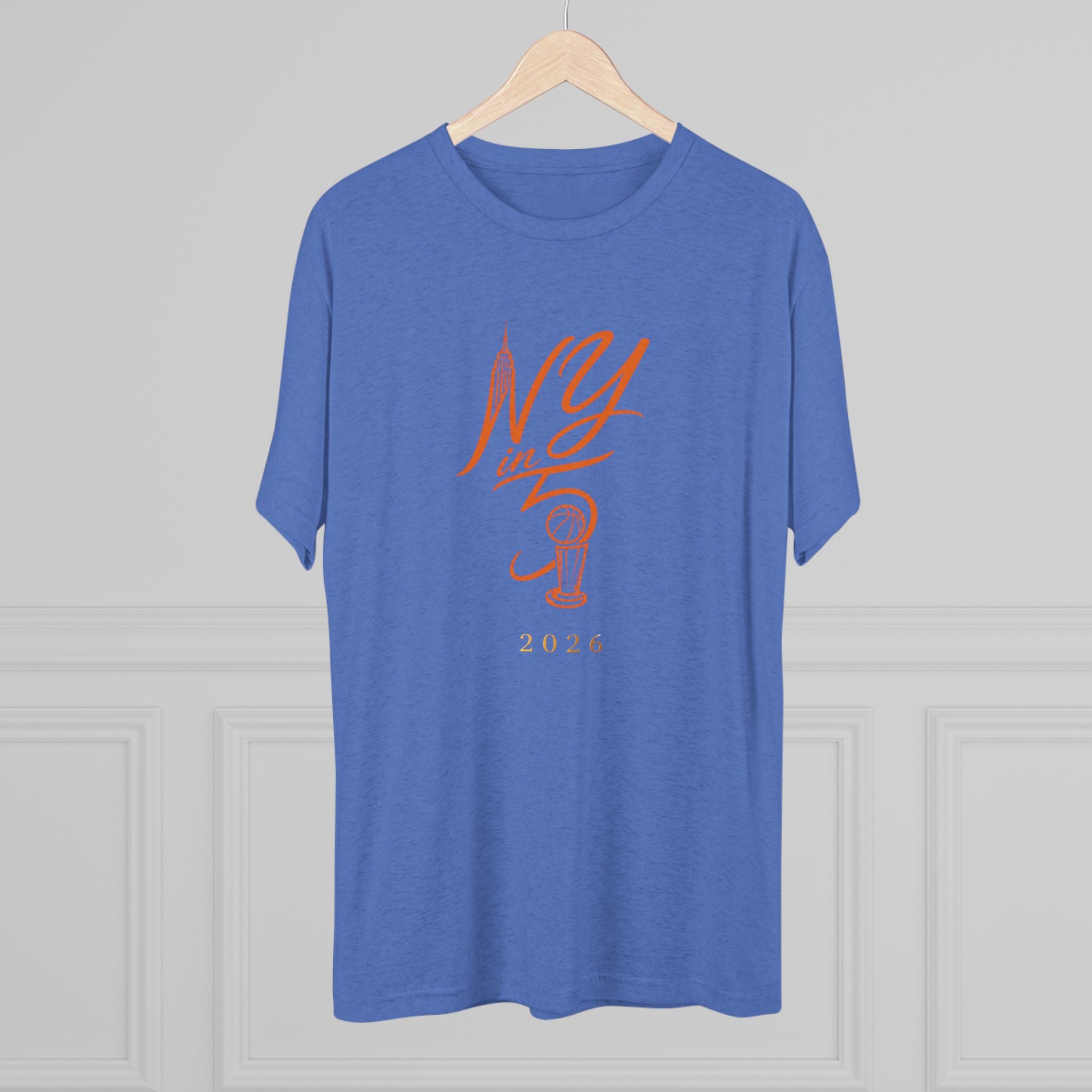 NY in 5 - Heathered Triblend