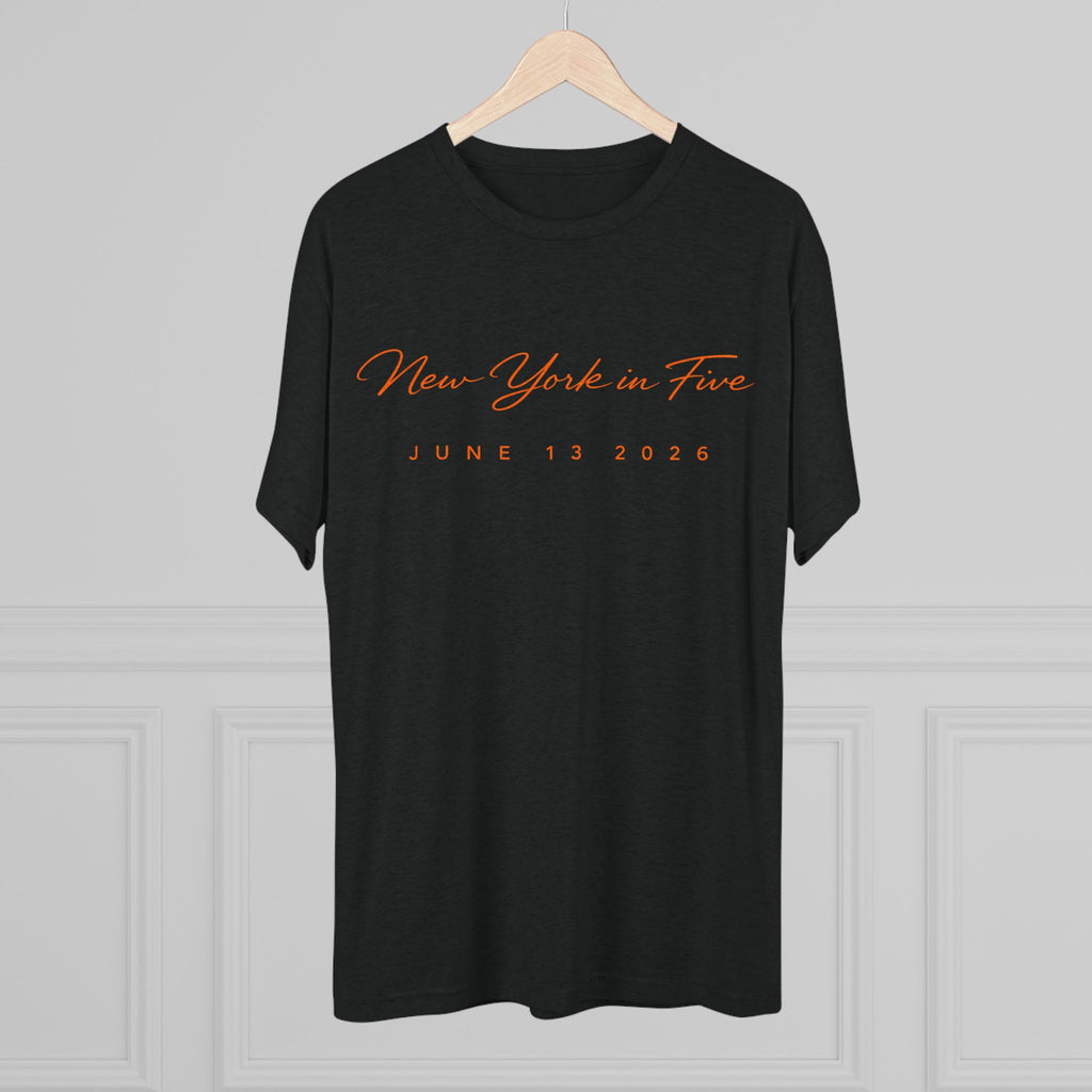 New York in Five - Heathered Triblend
