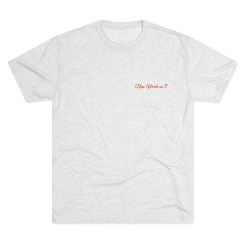 New York in 5 - Heathered Triblend